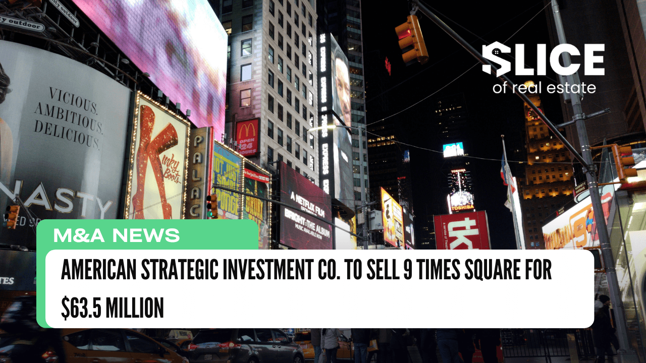 American Strategic Investment Co. to Sell 9 Times Square for $63.5 Million